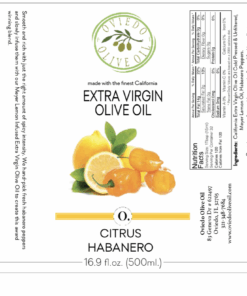 Alternative view of Citrus Habanero Olive Oil