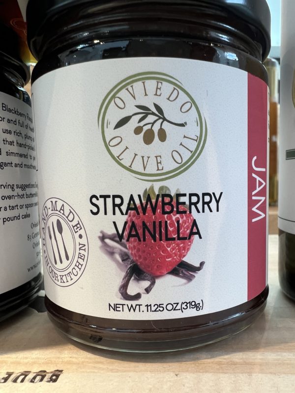 strawberry vanilla jam