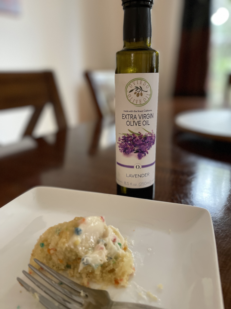 Baking with infused olive oil - cupcakes, cookies, breads.