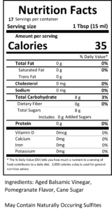 pomegranate nutritional facts