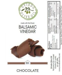 chocolate balsamic vinegar, chocolate infused balsamic vinegar