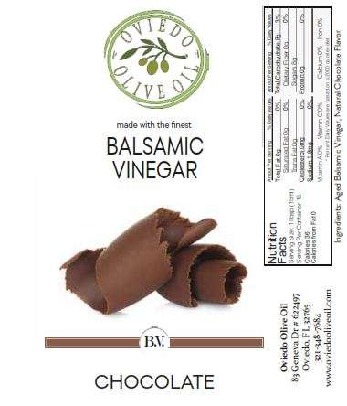 chocolate balsamic vinegar, chocolate infused balsamic vinegar
