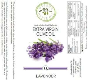 levender infused olive oil, oviedo olive oil
