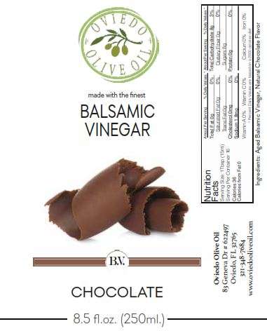 choclate infused balsamic vinegar, chocolate balsamic vinegar