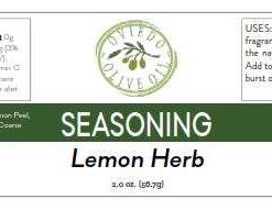 lemon herb seasoning, oviedo olive oil seasonings, oviedo olive oil, seasonings and rubs