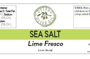 lime fresco salt, oviedo olive oil salt, oviedo olive oil seasonings