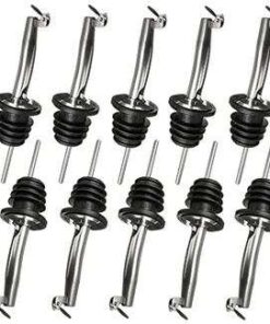 stainless steel pour spout, olive oil pour spout, vinegar pour spout