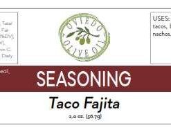 fajita taco seasoning, seasoning, rubs, spices, oviedo olive oil spices