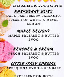 Alternative view of Peach Balsamic Vinegar (White)