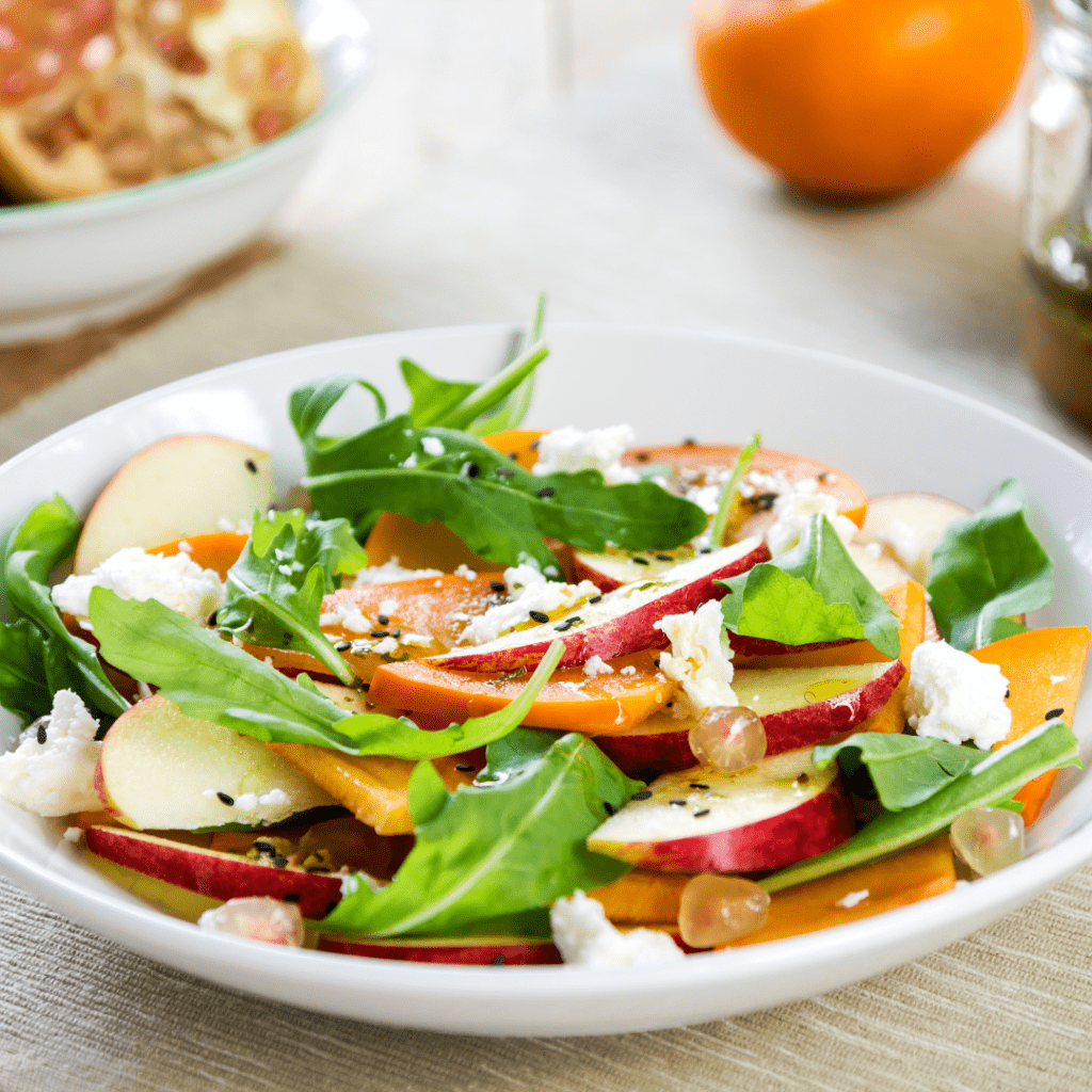 fuji apple salad, summer salad