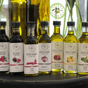 make your own sampler set, sampler set, thai chili, blood orange, meyer lemon, basil olive oil, cranberry balsamic, fig balsamic, garlic olive oil, dark raspberry balsamic