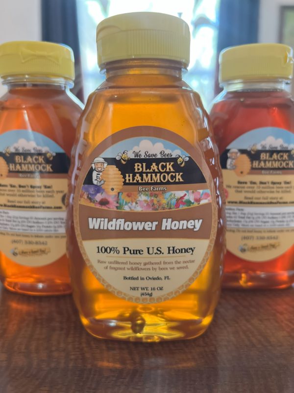 wildflower honey, fresh from florida, florida honey