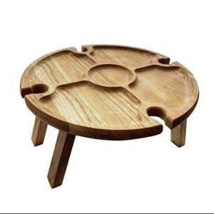 Mini Folding Picnic Charcuterie Table