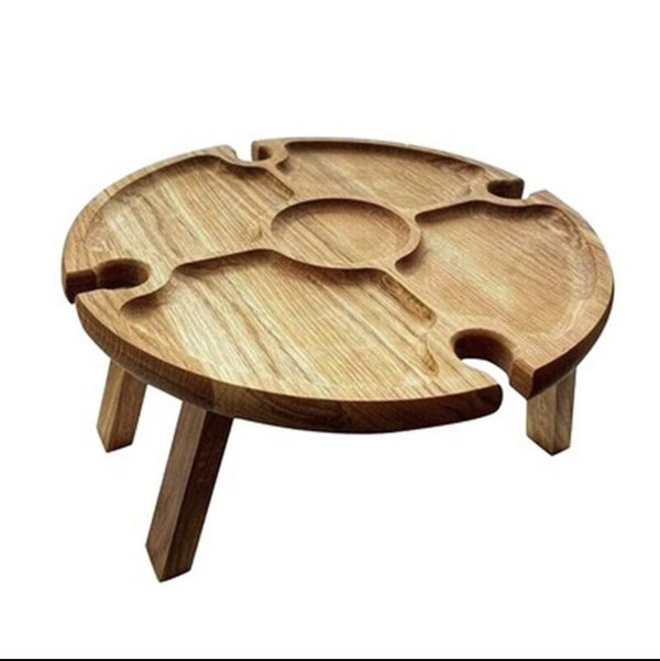 Mini Folding Picnic Charcuterie Table