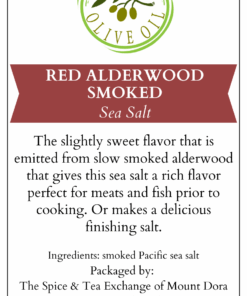 Red Alderwood Smoked Sea Salt