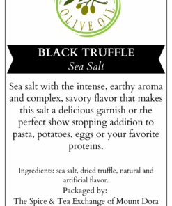 Black Truffle Sea Salt