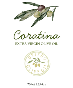 Coratina EVOO, highest polyphenol olive oil, non-bitter olive oil, bold olive oil. single estate olive oil