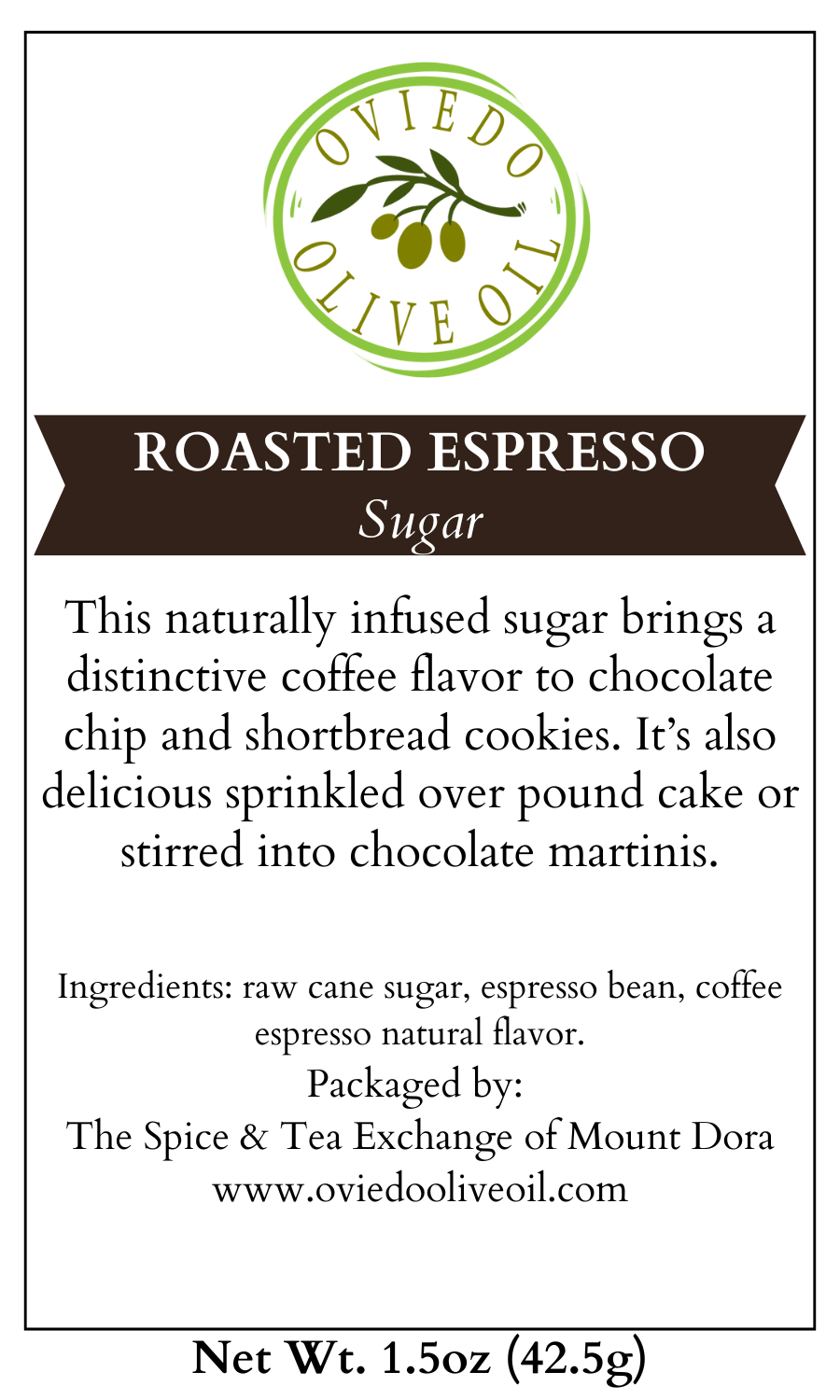 Roasted Espresso Sugar