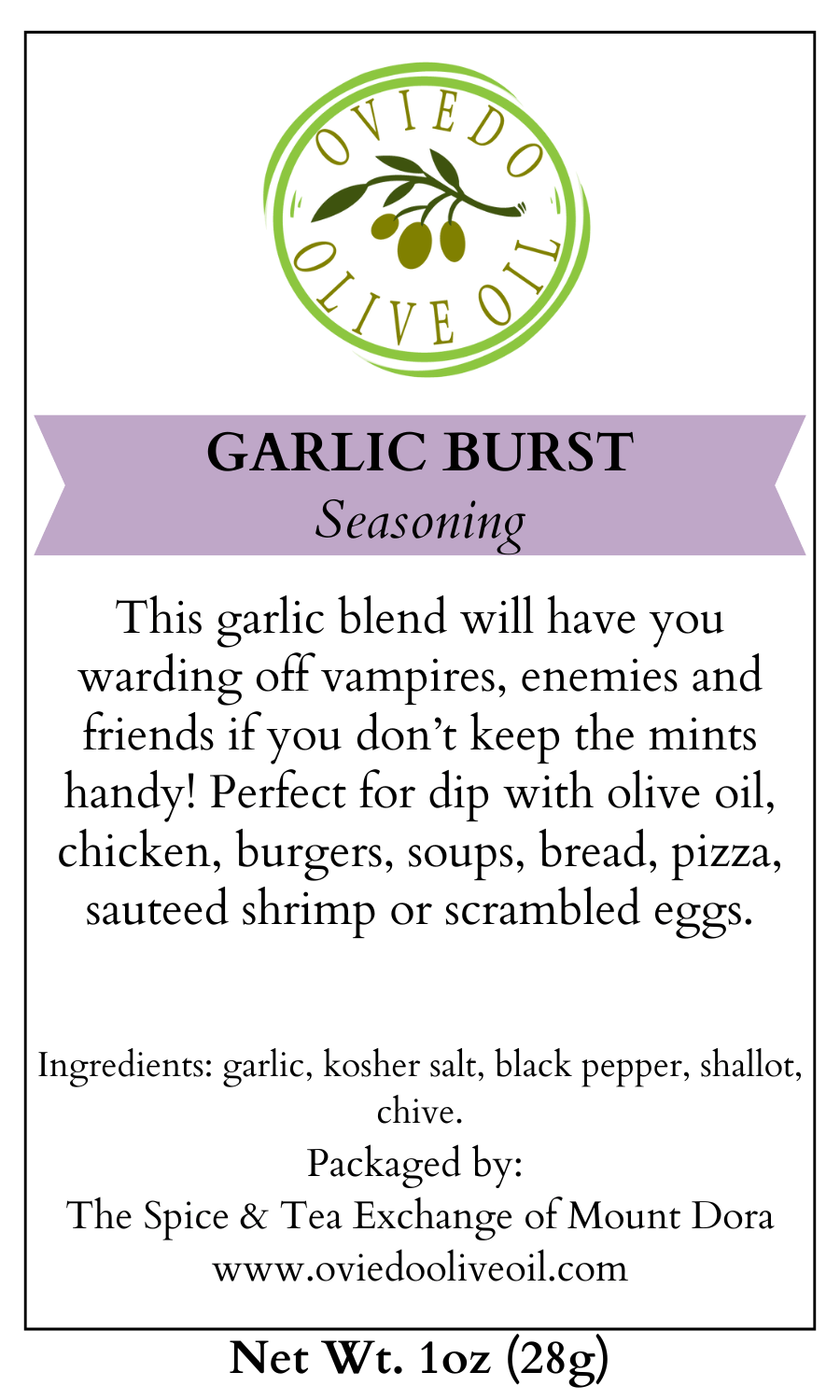 Garlic Burst Seasoning