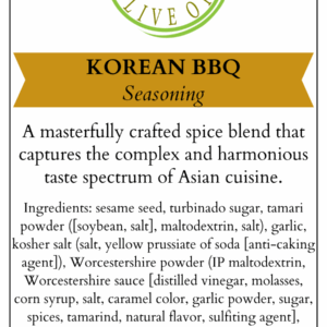 Korean BBQ Seasoning