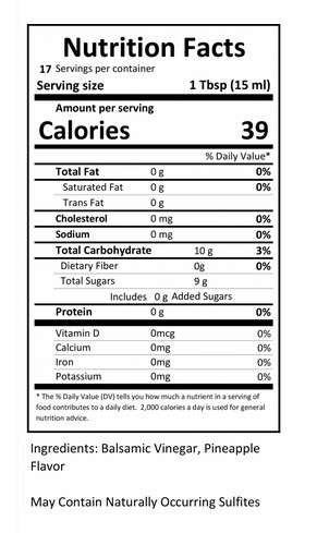 Pineapple Balsamic Vinegar - Image 2