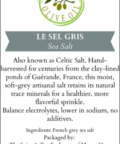 French Grey Sea Salt, Le Sel Gris French Grey Sea Salt, Celtic Salt