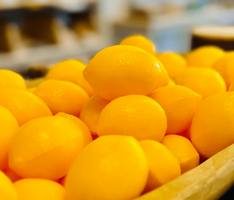 italian milled lemon soaps, Small Lemon milled soaps, olive oil lemon soap