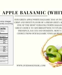 Green Apple Balsamic Vinegar White