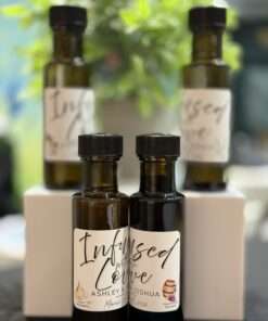 100ml bottles, 100ml olive oil, 100ml balsamic vinegar