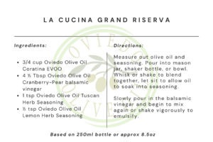 Traditional Italian Vinaigrette Dressing Recipe, olive oil and balsamic vinegar dressing recipe